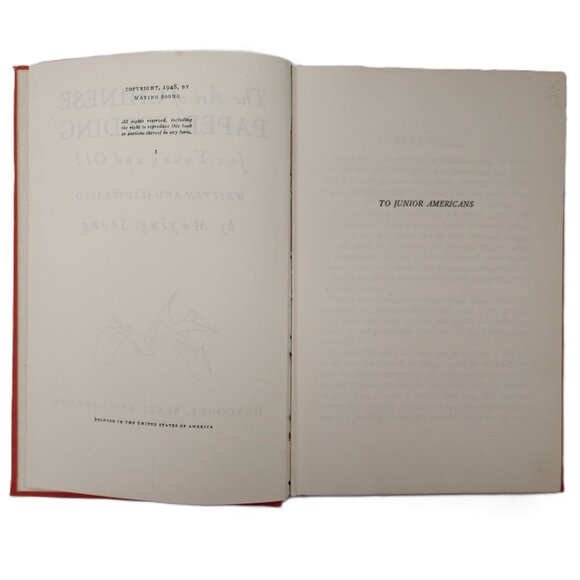 The Art Of Chinese Paper Folding for Young & Old 1948HC by Maying Soong - Picture 5 of 8